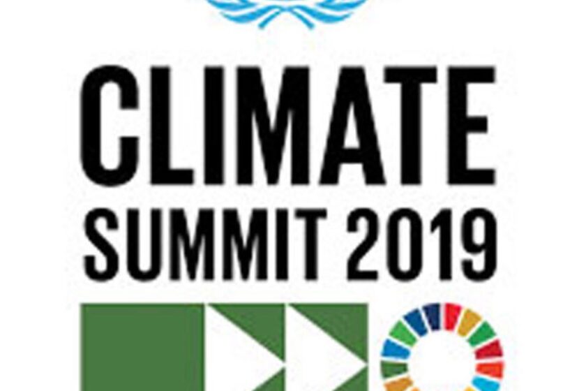 A logo for the united nations climate summit.
